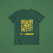 i_love_coding_qr bottle_green 1