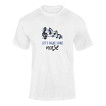 Men Oversized - Lets Make Some Noise Men Oversized 180 White | Fullmoon Styles