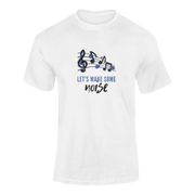 Men Oversized - Lets Make Some Noise Men Oversized 210 White | Fullmoon Styles