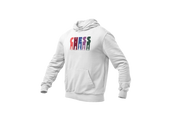 Men Regular Fit Hoodie - Chess Men Regular Fit Hoodie 320 White | Fullmoon Styles