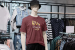 Maroon Regular Fit Tshirt - Lets Make Some Noise Men Regular Fit Tshirt 180 Design | Men Fashion