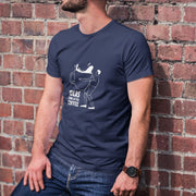 Ideas Come After Coffee Navy Blue 4