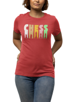 Chess Women Oversized 240 Red Oversized - Premium Cotton Women Wear