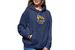 Lets Make Some Noise Women Regular Fit Hoodie 320 Navy Blue Regular Fit Hoodie - Premium Cotton Women Wear