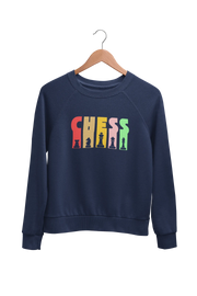 Premium Navy Blue Regular Fit Sweatshirt for Men - 320 GSM Cotton | Fullmoon Styles