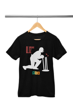 Premium Black Regular Fit Tshirt for Women - 180 GSM Cotton | Fullmoon Styles