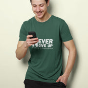 never_give_up_nothing_is_impossible bottle_green 5