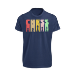 Women Regular Fit Tshirt - Chess Women Regular Fit Tshirt 180 Navy Blue | Fullmoon Styles