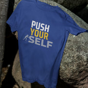 Motivation Push Yourself Royal Blue 1