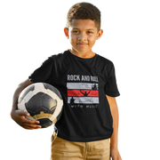 Comfortable Kids Regular Fit Tshirt in Black - 180 GSM | Fullmoon Styles
