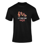 Men Oversized - Lets Make Some Noise Men Oversized 240 Black | Fullmoon Styles