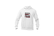 Women Regular Fit Hoodie - Rock N Roll With Music Women Regular Fit Hoodie 320 White | Fullmoon Styles