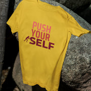 Motivation Push Yourself Yellow 1