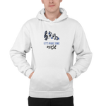 Comfortable Men Regular Fit Hoodie in White - 320 GSM | Fullmoon Styles
