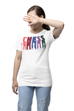 Chess Women Regular Fit Tshirt 180 White Regular Fit Tshirt - Premium Cotton Women Wear