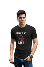 Comfortable Men Oversized in Black - 210 GSM | Fullmoon Styles