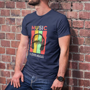 I Love Music Navy Blue 2