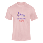 Women Oversized - Lets Make Some Noise Women Oversized 240 Baby Pink | Fullmoon Styles