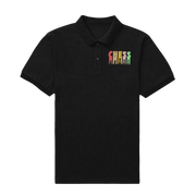 Men Polo Shirt - Chess Men Polo Shirt 220 Black | Fullmoon Styles