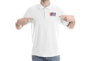 Premium White Polo Shirt for Men - 220 GSM Cotton | Fullmoon Styles