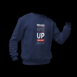 never_give_up_on_your_dream navy_blue 1