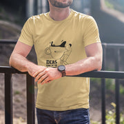 Ideas Come After Coffee Beige 3