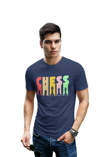 Comfortable Men Regular Fit Tshirt in Navy Blue - 180 GSM | Fullmoon Styles