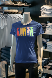 Royal Blue Regular Fit Tshirt - Chess Women Regular Fit Tshirt 180 Design | Women Fashion