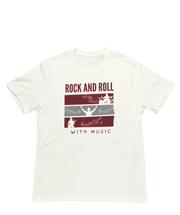 Women Oversized - Rock N Roll With Music Women Oversized 210 Off White | Fullmoon Styles