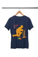 Premium Navy Blue Regular Fit Tshirt for Men - 180 GSM Cotton | Fullmoon Styles