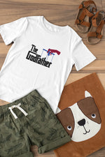 Kids Regular Fit Tshirt - The Godfather Kids Regular Fit Tshirt 180 White | Fullmoon Styles