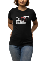 The Godfather Women Oversized 210 Black Oversized - Premium Cotton Women Wear