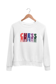 Premium White Regular Fit Sweatshirt for Men - 320 GSM Cotton | Fullmoon Styles