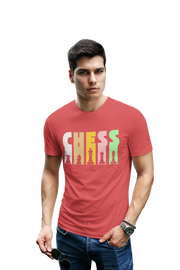 Comfortable Men Regular Fit Tshirt in Red - 180 GSM | Fullmoon Styles