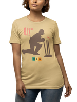 Comfortable Women Regular Fit Tshirt in Beige - 180 GSM | Fullmoon Styles