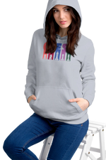 Comfortable Women Regular Fit Hoodie in Gray - 320 GSM | Fullmoon Styles