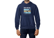 Rock N Roll With Music Men Regular Fit Hoodie 320 Navy Blue Regular Fit Hoodie - Premium Cotton Men Wear