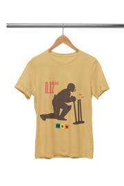 Premium Beige Regular Fit Tshirt for Men - 180 GSM Cotton | Fullmoon Styles