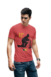 0 12 Msd Stumping Men Regular Fit Tshirt 180 Red Regular Fit Tshirt - Premium Cotton Men Wear