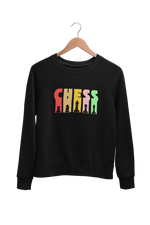 Premium Black Regular Fit Sweatshirt for Men - 320 GSM Cotton | Fullmoon Styles