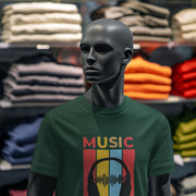 I Love Music Bottle Green 3