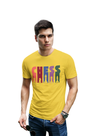 Comfortable Men Regular Fit Tshirt in Yellow - 180 GSM | Fullmoon Styles