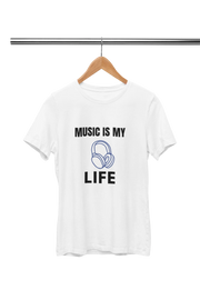 Premium White Regular Fit Tshirt for Men - 180 GSM Cotton | Fullmoon Styles