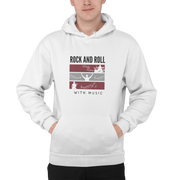 Comfortable Men Regular Fit Hoodie in White - 320 GSM | Fullmoon Styles