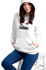 Comfortable Women Regular Fit Hoodie in White - 320 GSM | Fullmoon Styles