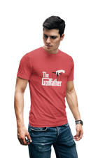 The Godfather Men Regular Fit Tshirt 180 Red Regular Fit Tshirt - Premium Cotton Men Wear