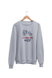 Premium Gray Regular Fit Sweatshirt for Men - 320 GSM Cotton | Fullmoon Styles