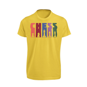 Women Regular Fit Tshirt - Chess Women Regular Fit Tshirt 180 Yellow | Fullmoon Styles