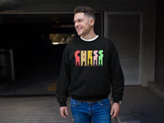 Chess Men Regular Fit Sweatshirt 320 Black Regular Fit Sweatshirt - Premium Cotton Men Wear