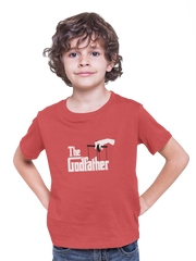 Premium Red Regular Fit Tshirt for Kids - 180 GSM Cotton | Fullmoon Styles